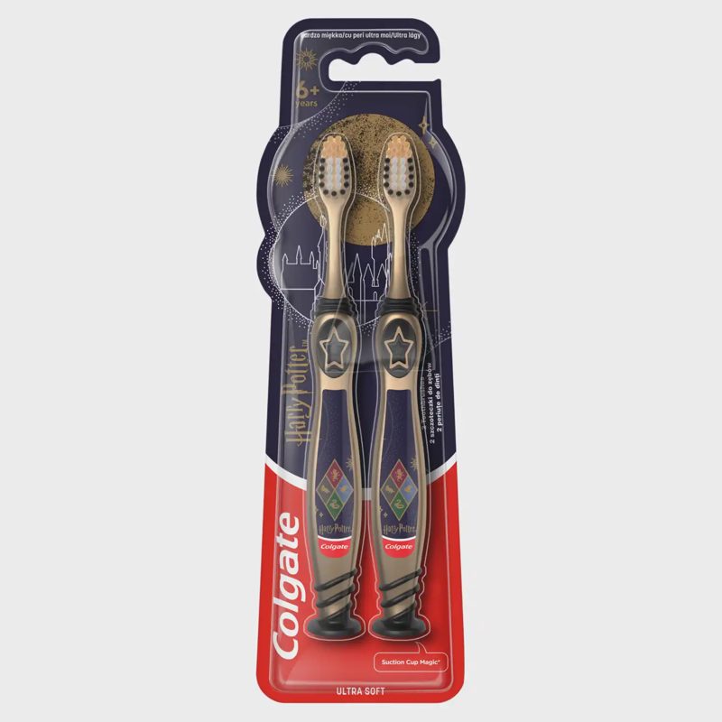 Dantų šepetėlis COLGATE HARRY POTTER, 2 vnt.