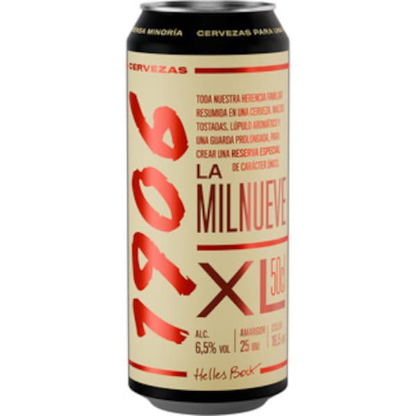1906 Cerveza lata 50 cl.