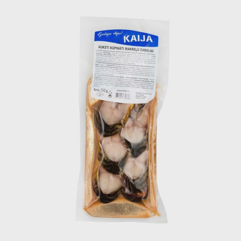 Š. r. skumbrė KAIJA, be gal., pjaust. 250 g