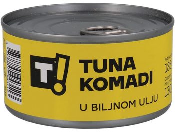 T! tuna komadi, 185 g
