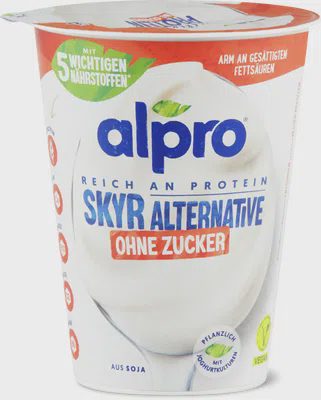 Alpro Skyr Alternative Nature, vegan, ohne Zuckerzusatz