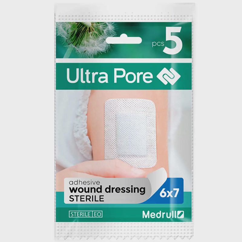 Lipnūs pleistrai MEDRULL ULTRA PORE, 5 vnt.