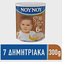 ΝΟΥΝΟΥ Κρέμα 7 Δημητριακά Με Μπανάνα και Γάλα 300gr