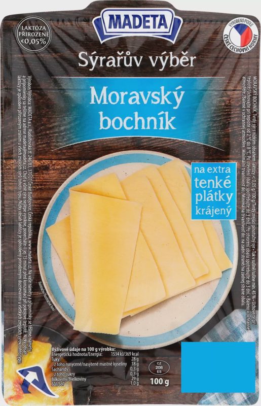 Madeta Sýrařův výběr moravský bochník 100g