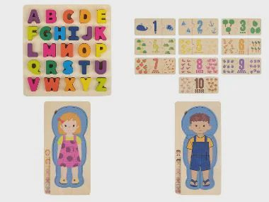 LUPILU® Houten puzzel