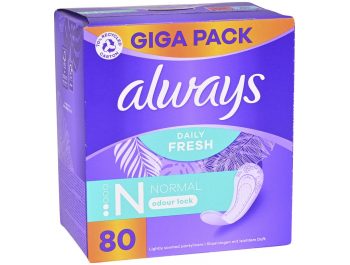 Always dnevni ulošci normal Daily Fresh 80 kom