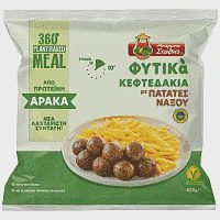 Μπαρμπα Στάθης Φυτικά Κεφτεδάκια Με Πατάτες Νάξου Κατεψυγμένα 420gr