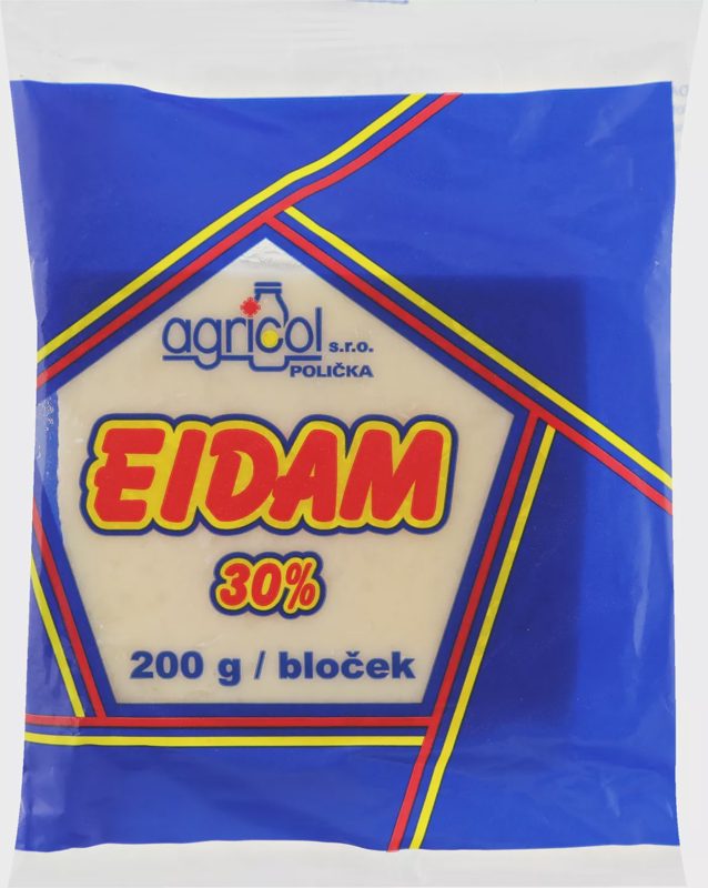 Eidam 30 % přírodní polotvrdý sýr