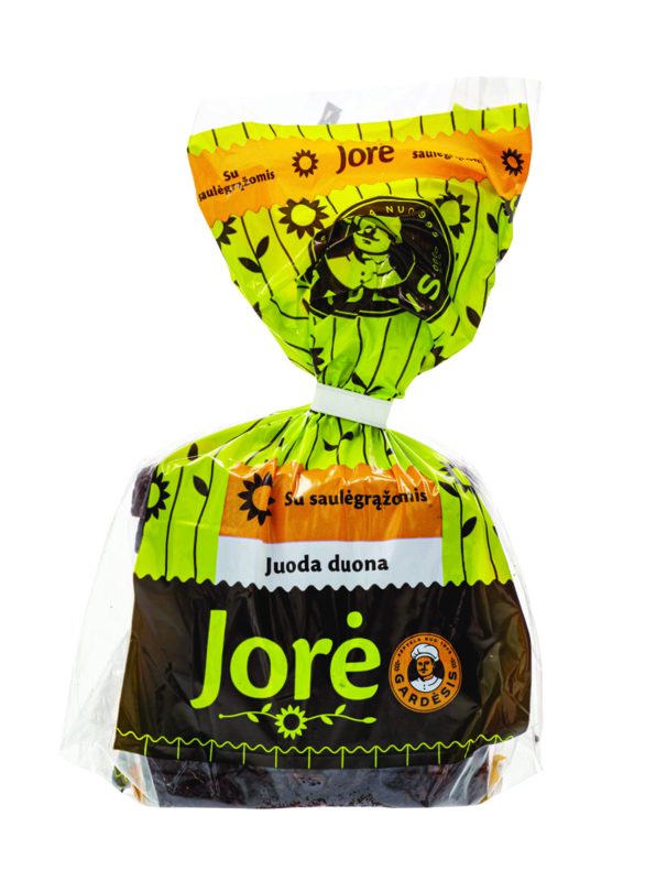 Juoda duona su saulėgrąžomis JORĖ, 280g