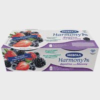 Harmony Επιδόρπιο Γιαουρτιού 1% Φρούτα Του Δάσους 2x170gr