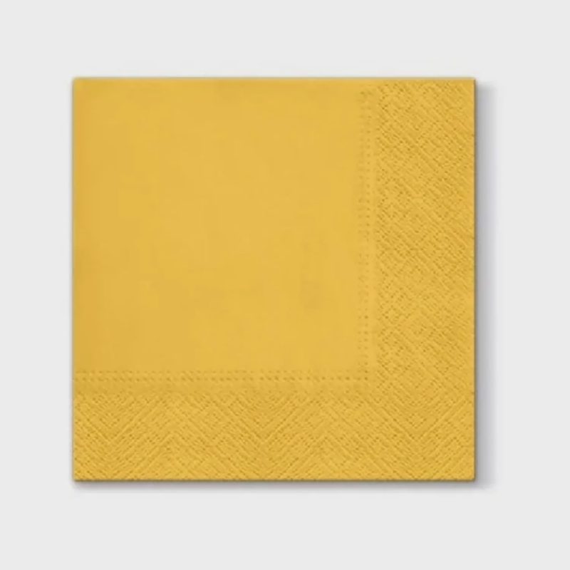 Servetėlės PAW 33x33cm, 20vnt, oranžinė