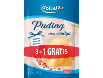 Podravka Dolcela mješavina za puding vanilija 3+1 GRATIS 1 pak 4x37 g