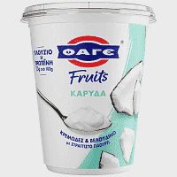 Φάγε Fruits Επιδόρπιο Στραγγιστού Γιαουρτιού Καρύδα 380gr