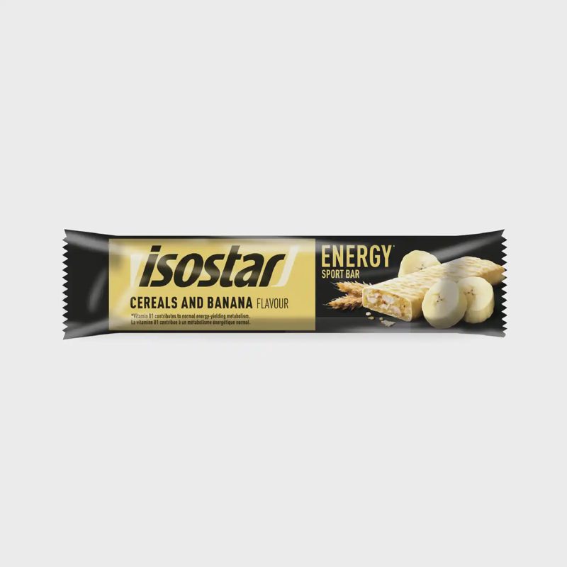 Batonėlis ISOSTAR ENERGY su bananų sk., 40 g