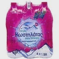 Κωστηλάτας Φυσικό Μεταλλικό Νερό 6x1,5lt