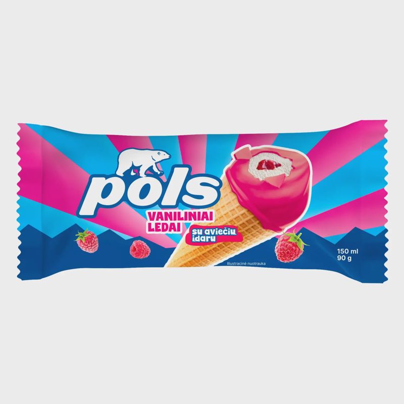 Griet. valg. ledai POLS su av. įd., 150ml/90g