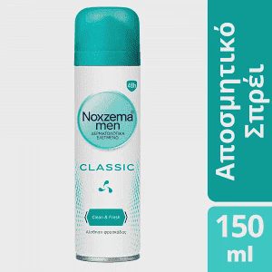 Noxzema Men Αποσμητικό Σώματος Spray Classic 150ml