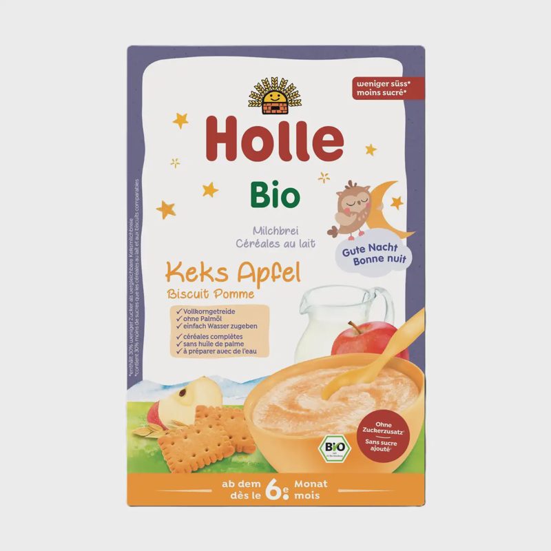 Ekol. pien. košė su saus. HOLLE, 6 mėn., 250g
