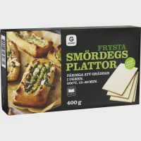 Smördeg Plattor Fryst