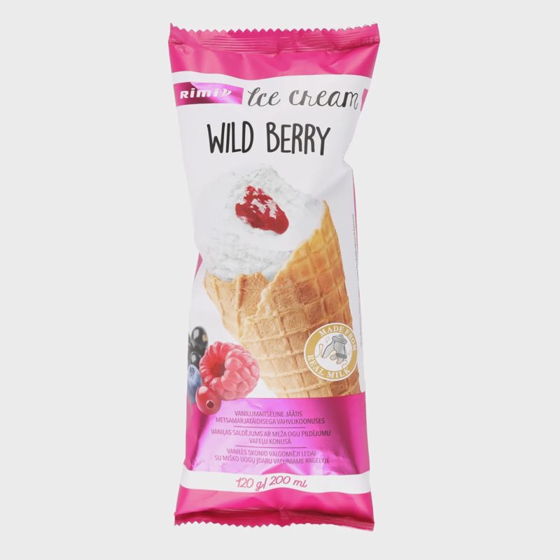 Valg. ledai su uogų įd. RIMI, 200 ml / 120 g