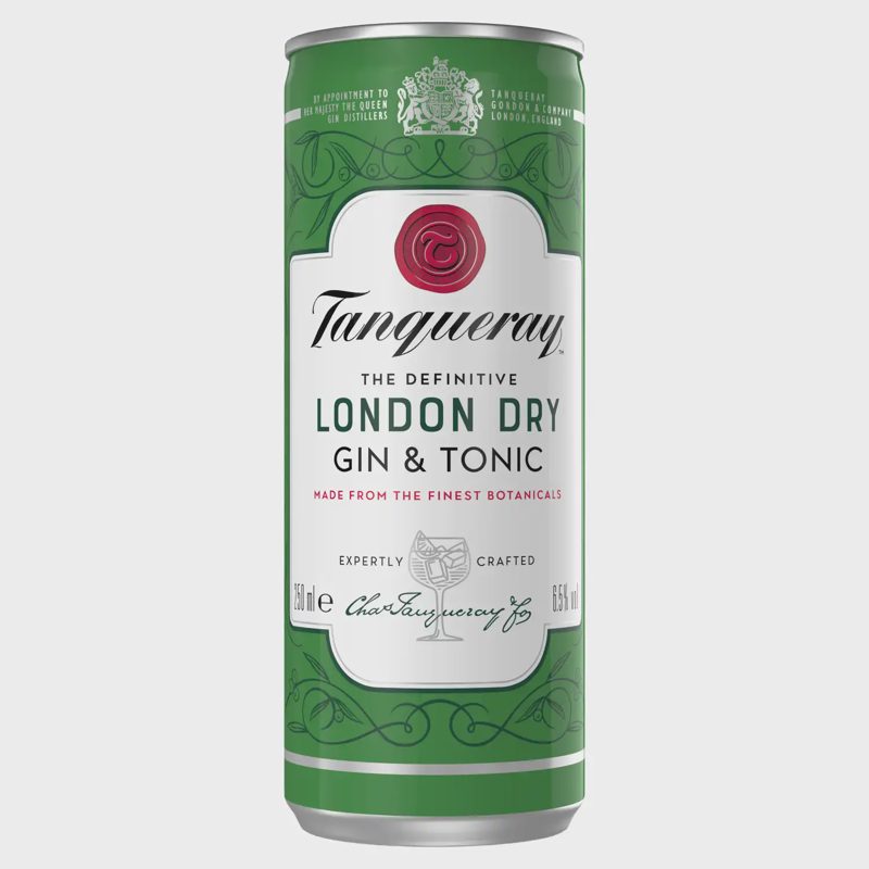 Alk. kokteilis TANQUERAY LONDON, 6,4 %, 250ml