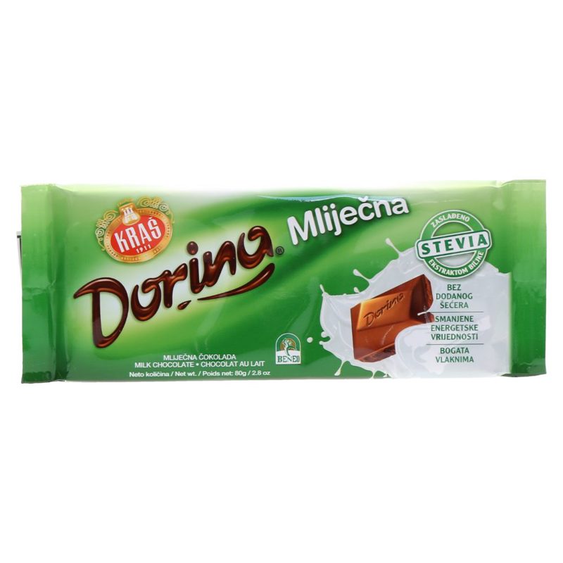 ČOK.DORINA MLIJ.STEVIJA 80 g