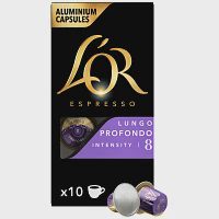 L'OR Lungo Profondo Κάψουλες Συμβατές Με Μηχανές Nespresso* 10Τεμ