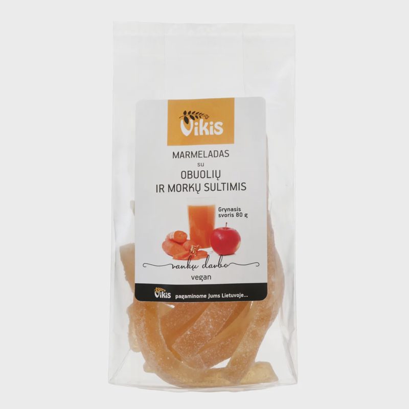 Marmelado lazdelės su ob.mork.sult. VIKIS,80g