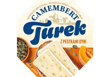 Sūris TUREK CAMEMBERT NATURAL, 60 %, 120 g
