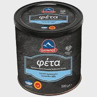 Όλυμπος Φέτα Π.0.Π Μεταλλικό Δοχείο 500gr