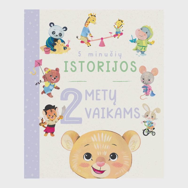 Knyga 5 MINUČ. ISTORIJOS 2 METŲ VAIKAMS