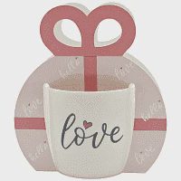 Τabletop Basics Κούπα Πορσελάνης Love 185ml