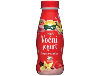 Vindija 'z Bregov voćni jogurt jagoda vanilija 330 g