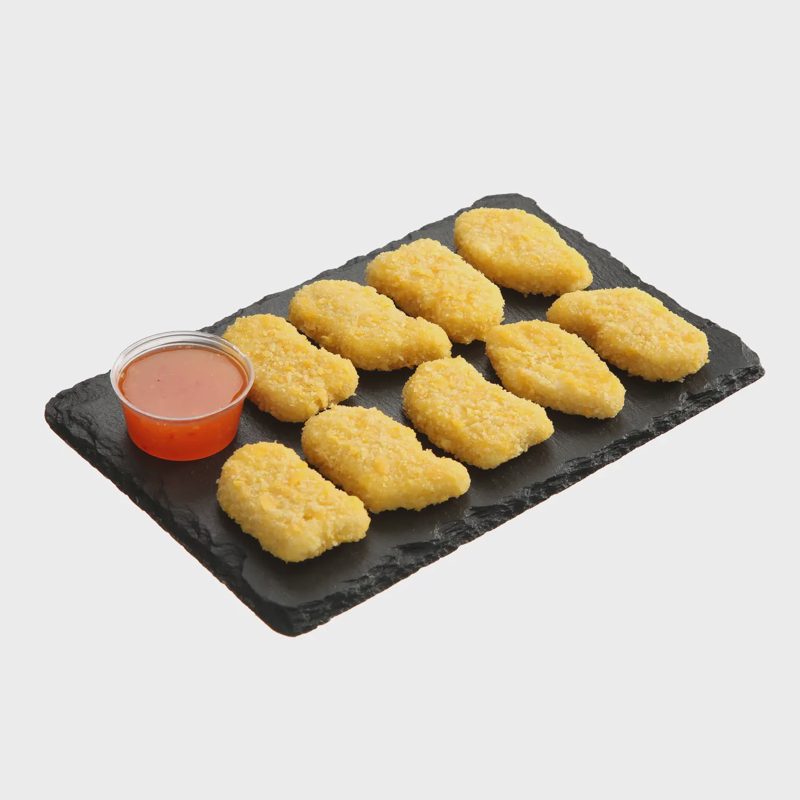 Vištienos NUGGETS su saldžiar.padažu, 200g