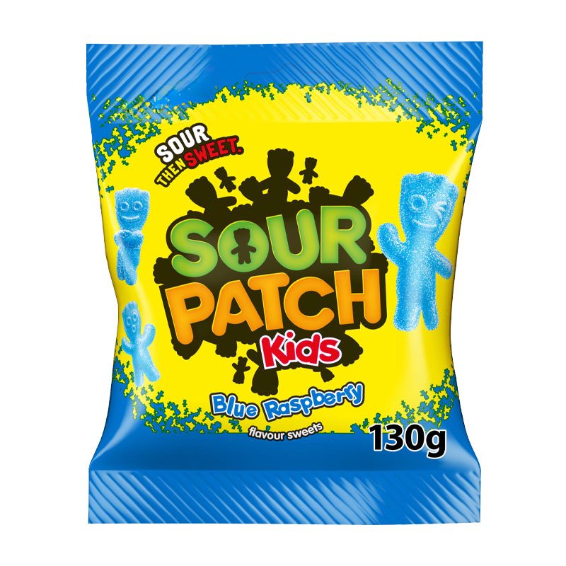 Sour Patch Kids Blue Raspberry Flavour Gums 120 g
