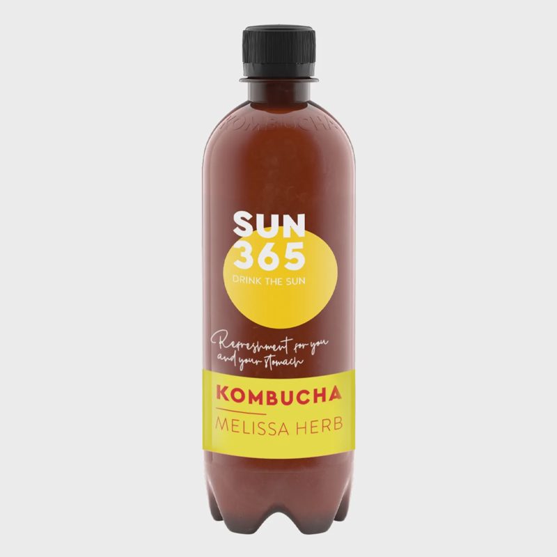 Ek.arb. gėrimas SUN365 KOMBUCHA MELISSA, 0,5l