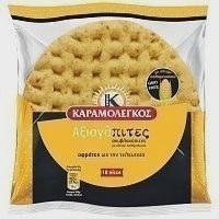 Καραμολέγκος Αξιαγάπιτες Σουβλακόπιτες Με Αλεύρι Καλαμποκιού 10τεμ 820gr