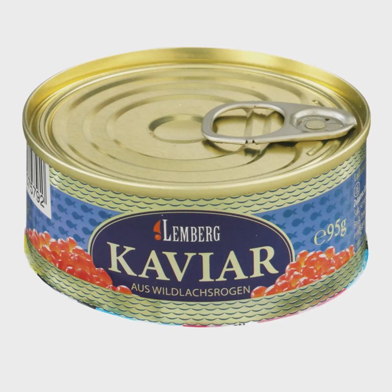 Raudon. kuprių ikrai LEMBERG ALASKA GOLD, 95g