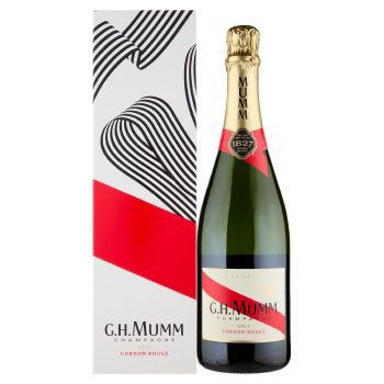 Mumm Cordon Rouge Champagne Brut 12d 75cl Etui Prestige
