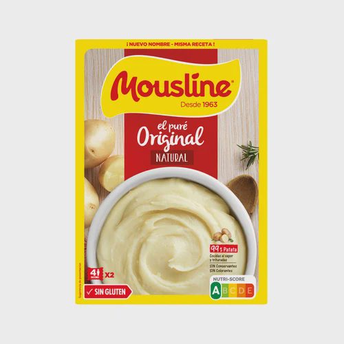 MOUSLINE Puré de patatas sin leche 230 g