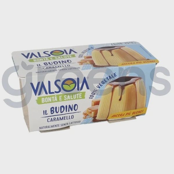 Valsoia Il Budino Caramello 2x115g