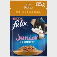 Felix Agail Junior Τροφή Γάτας Κοτόπουλο 85gr
