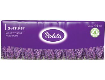Violeta papirnate maramice lavanda 10 kom