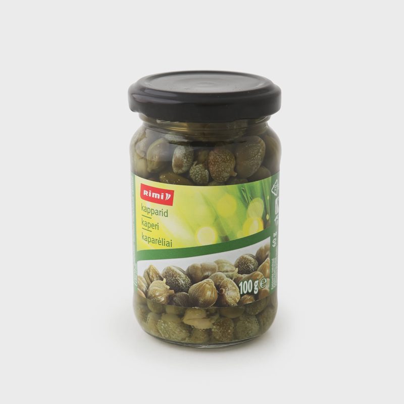 Kaparėliai RIMI, 100 g / 60 g