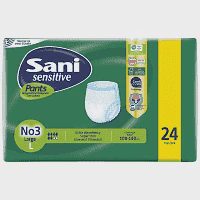Sani Pants Εσώρουχο Ακράτειας Νο3 Large 24τεμ