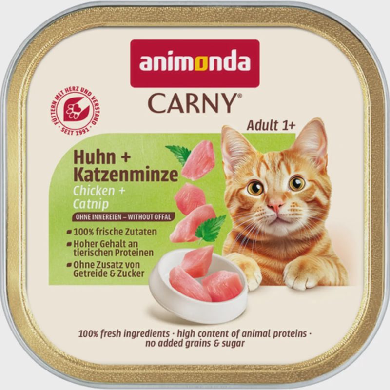 Kačių ėdalas ANIMONDA CARNY su vištiena, 85 g