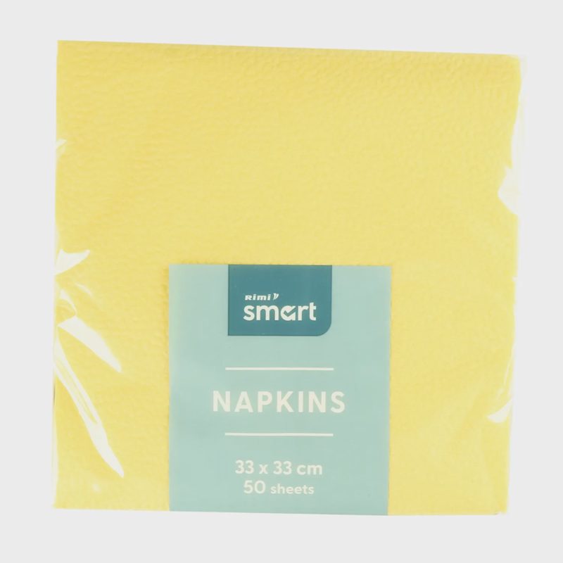 Servet.RIMI SMART, 33 x 33 cm, 50 vnt.