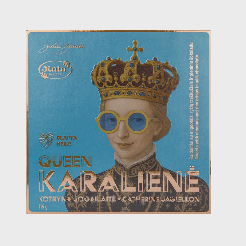 Saldainiai KARALIENĖ KOTRYNA JOGAILAITĖ, 115g
