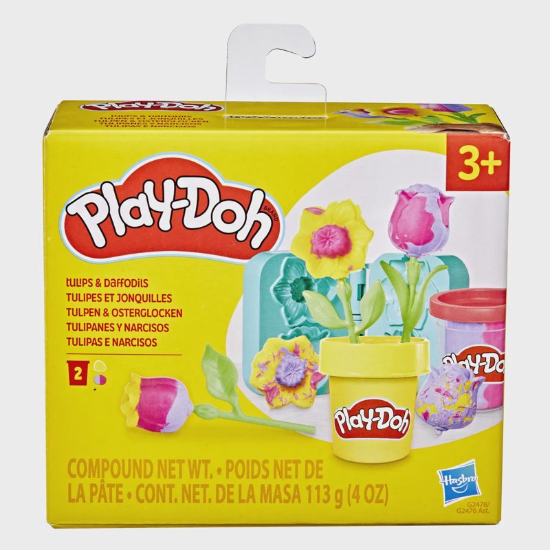 Rinkinys PLAY DOH LIL FLOWERS G2476