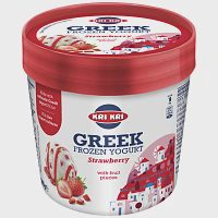 Κρι Κρι Greek Frozen Yogurt Strawberry 105gr 180ml
